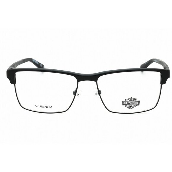 Harley Davidson HD9026 002 Matte Black Aluminum Eyeglasses  Harley Davidson EYEGLASSES HD9026-002-56 New with case